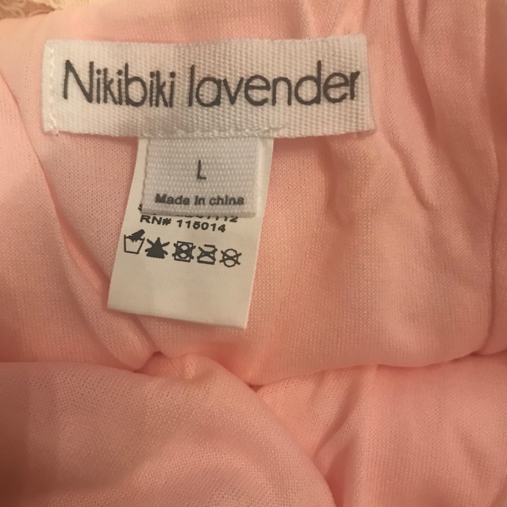 NWT light peach dress - Picture 3 of 7